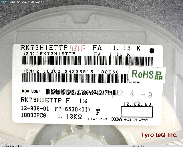 RK73H1ETTP1131F
