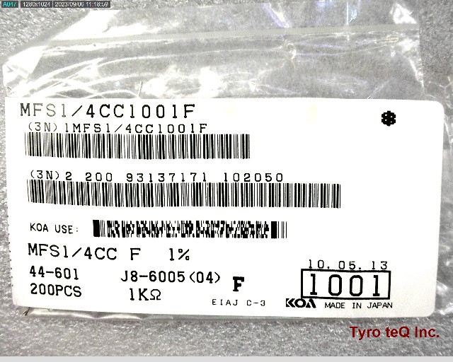 MFS1/4CC1001F