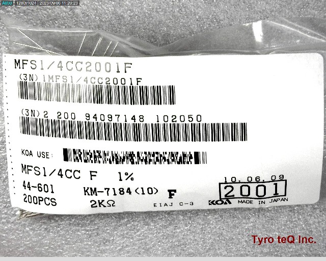 MFS1/4CC2001F