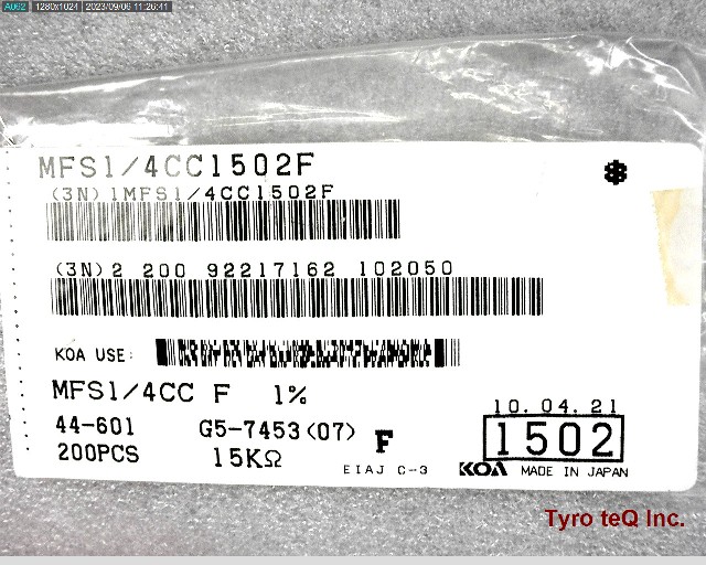 MFS1/4CC1502F