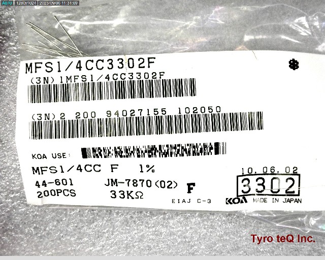 MFS1/4CC3302F
