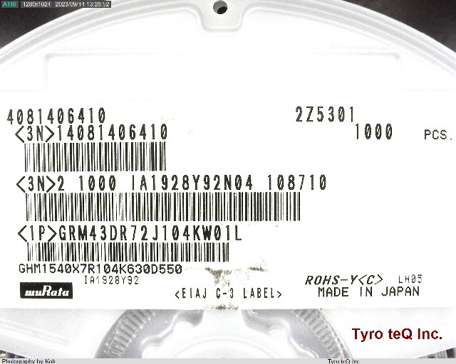 GRM43DR72J104KW01L
