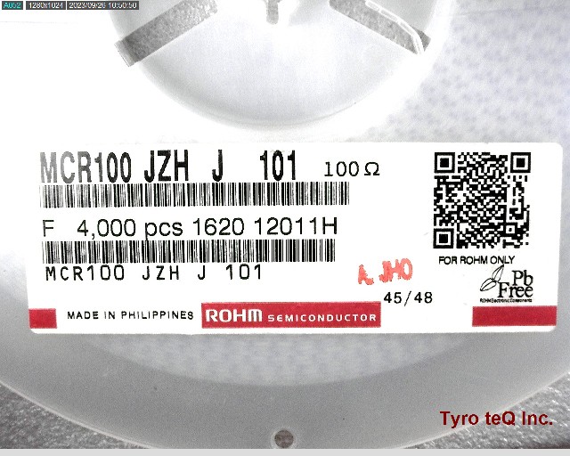 MCR100JZHJ101