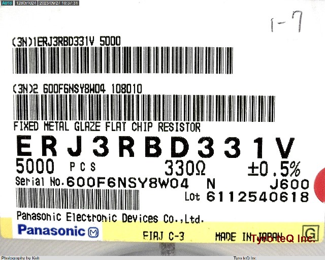ERJ3RBD331V