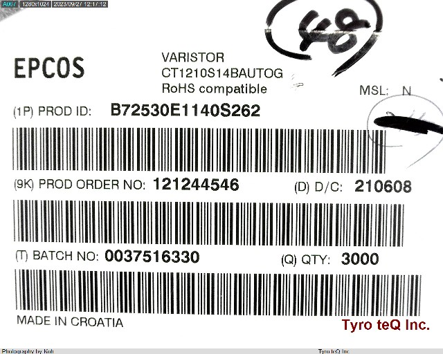 B72530E1140S262