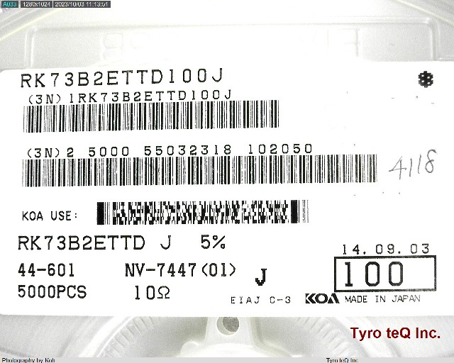 RK73B2ETTD100J