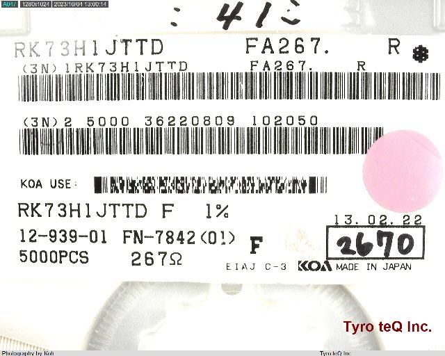 RK73H1JTTD2670F