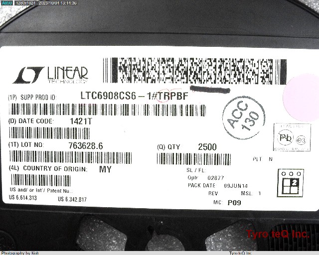 LTC6908CS6-1#TRPBF