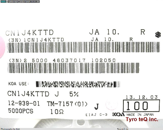 CN1J4KTTD 100J