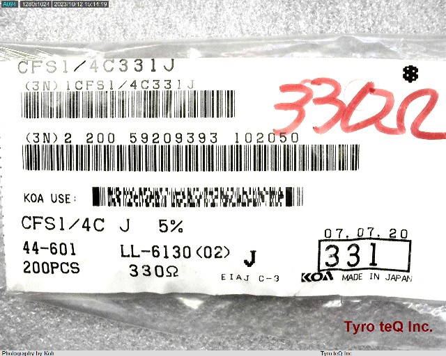 CFS1/4C331J