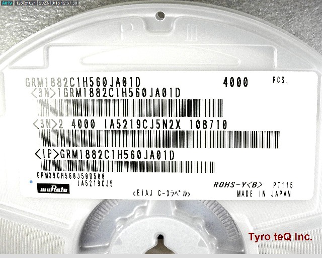 GRM1882C1H560JA01D