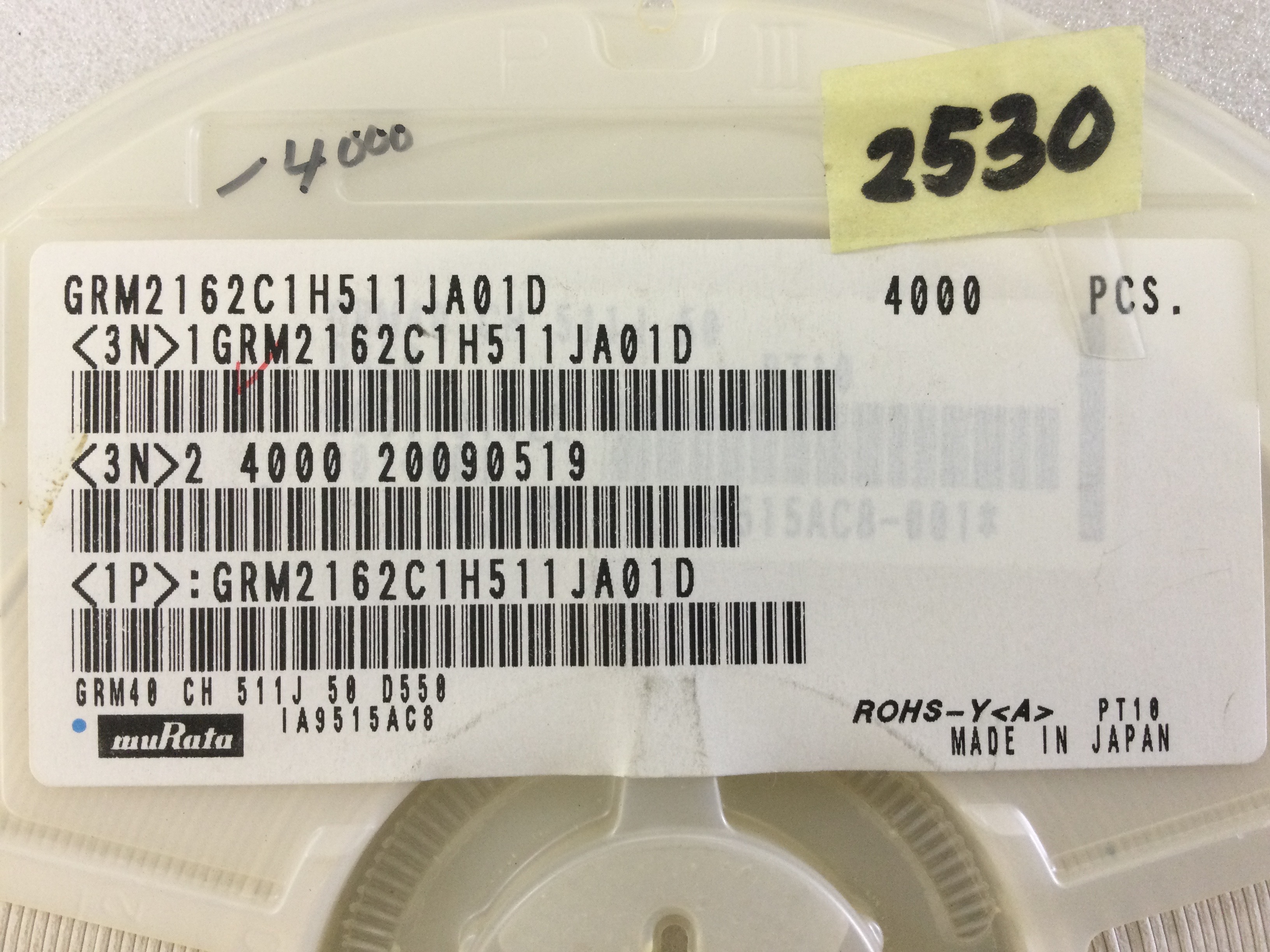 GRM2162C1H511JA01D