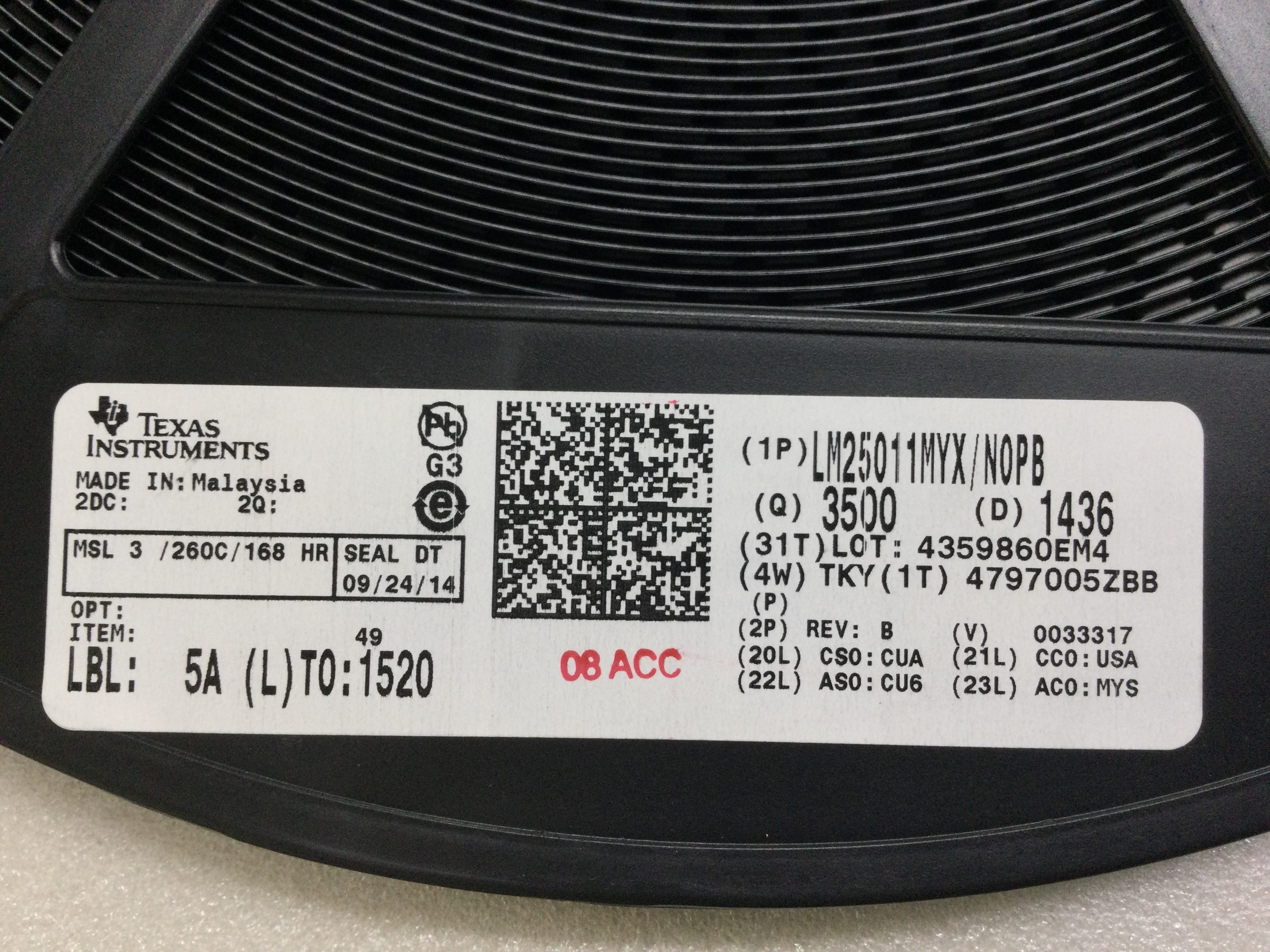 LM25011MYX/NOPB