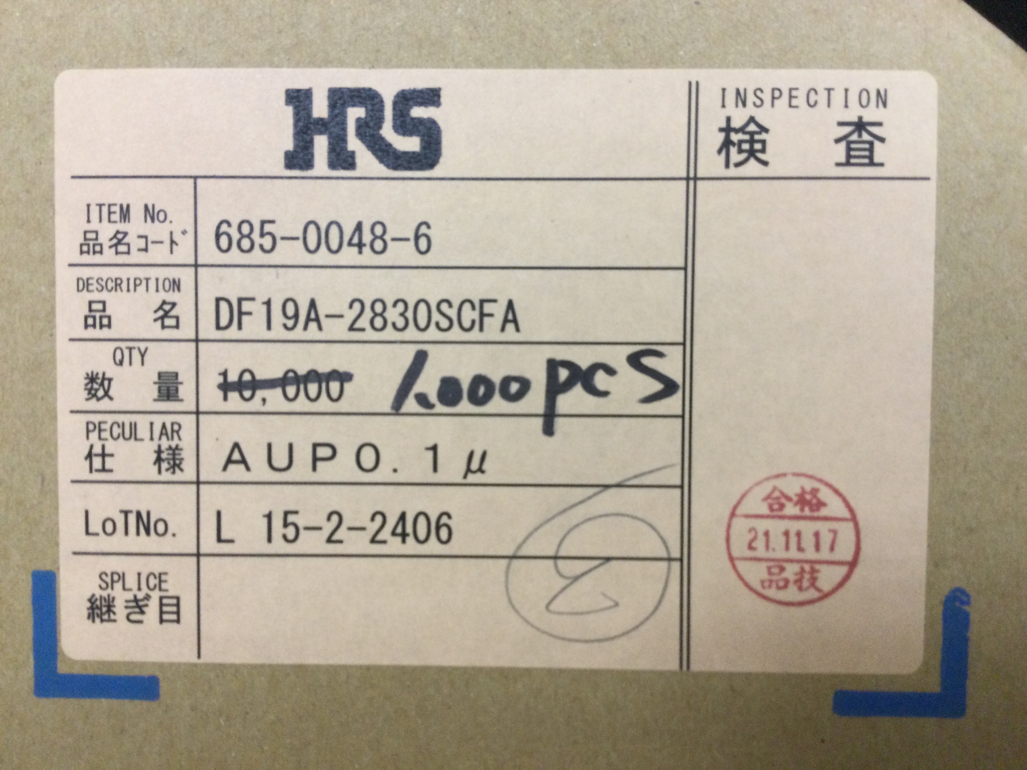 DF19A-2830SCFA