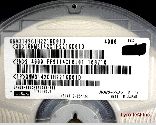 GNM3142C1H221KD01D