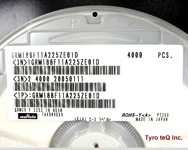 GRM188F11A225ZE01D