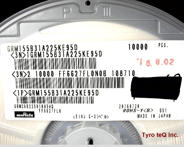 GRM155B31A225KE95D