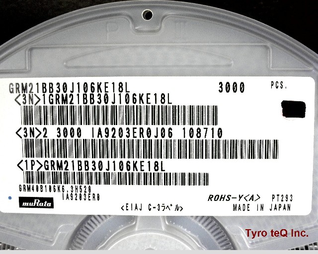 GRM21BB30J106KE18L