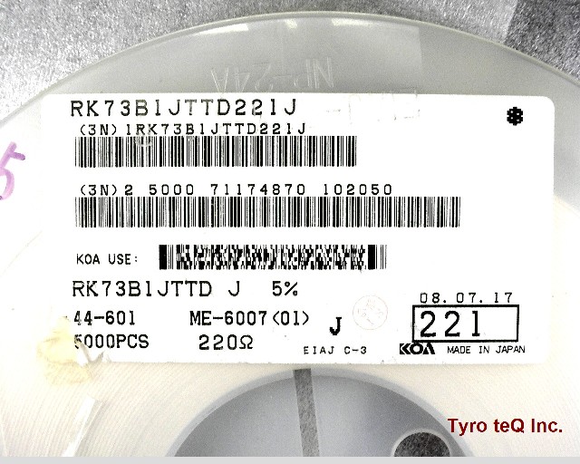 RK73B1JTTD221J