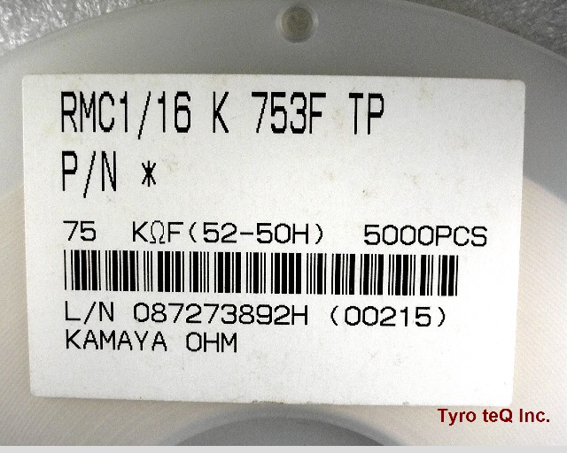 RMC1/16K-753FTP