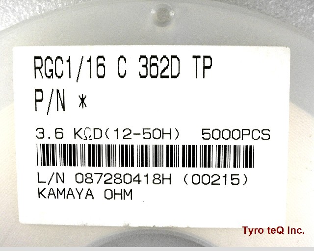 RGC1/16C362DTP