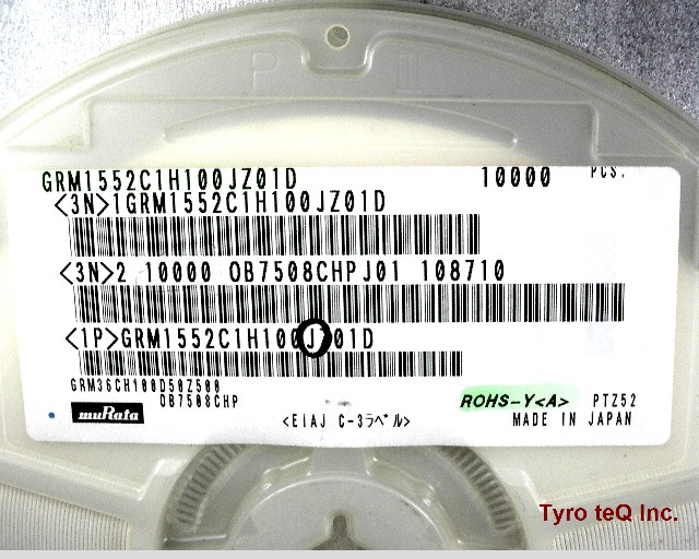GRM1552C1H100JZ01D