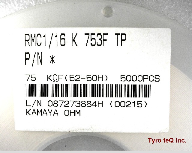 RMC1/16K-753FTP