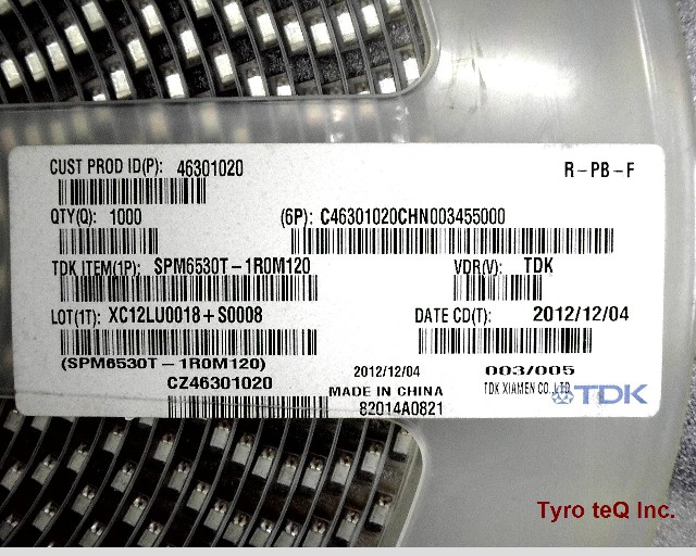 SPM6530T-1R0M120