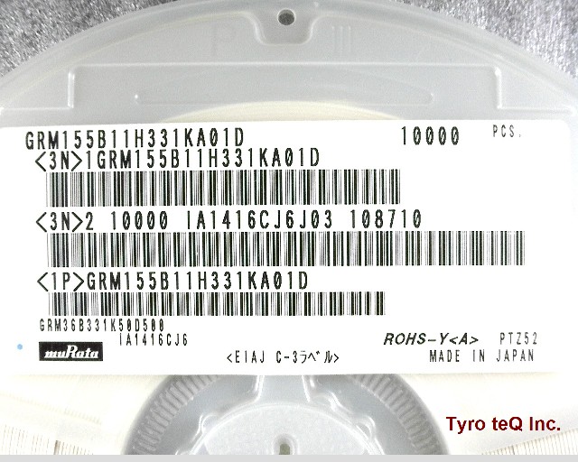 GRM155B11H331KA01D