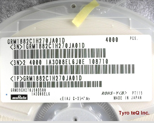 GRM1882C1H270JA01D