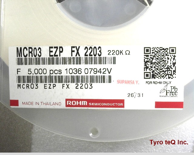 MCR03EZPFX2203