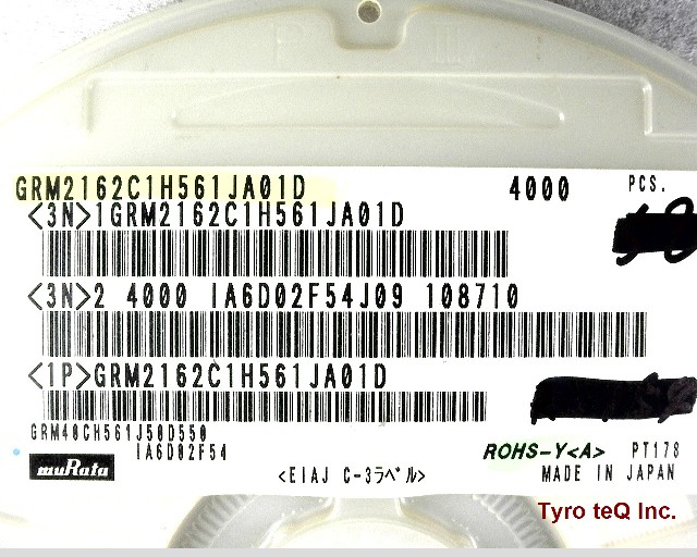 GRM2162C1H561JA01D