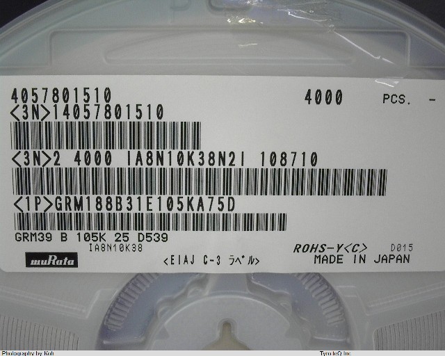GRM188B31E105KA75D