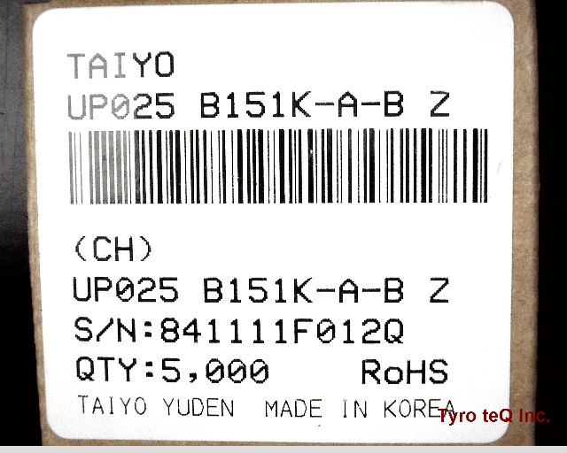 UP025B151K-A-BZ
