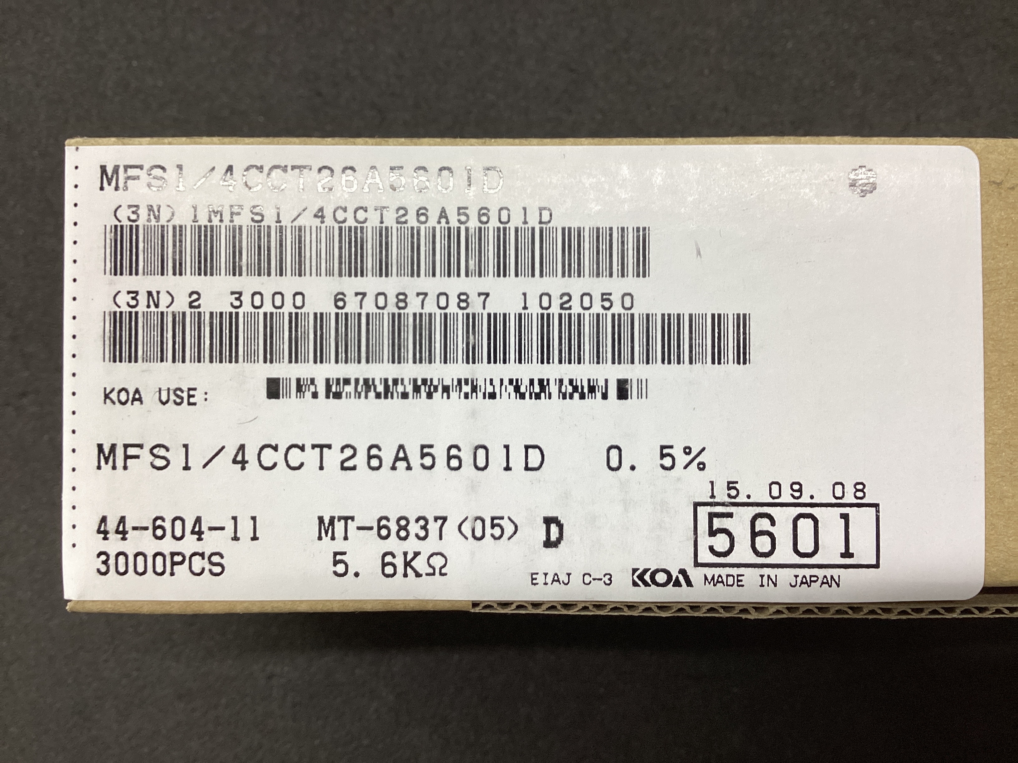 MFS1/4CCT26A5601D