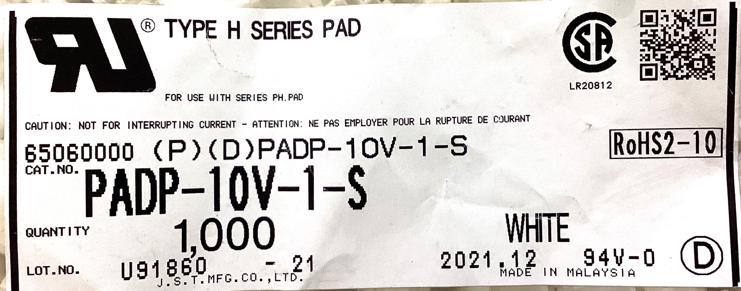 PADP-10V-1-S