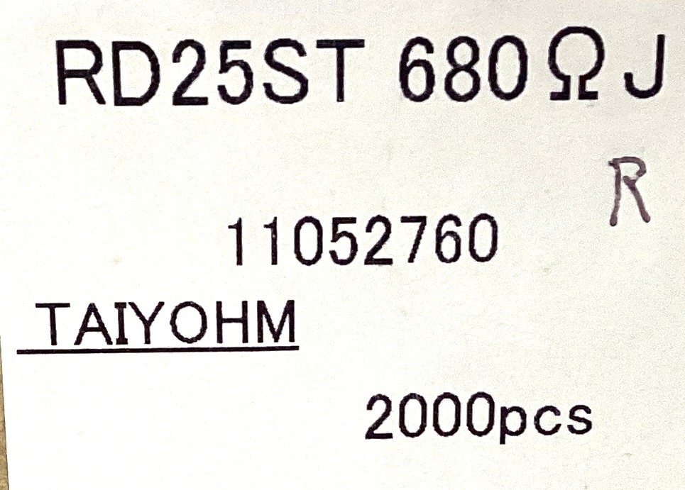 RD25ST 680 OHM J