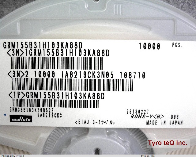 GRM155B31H103KA88D