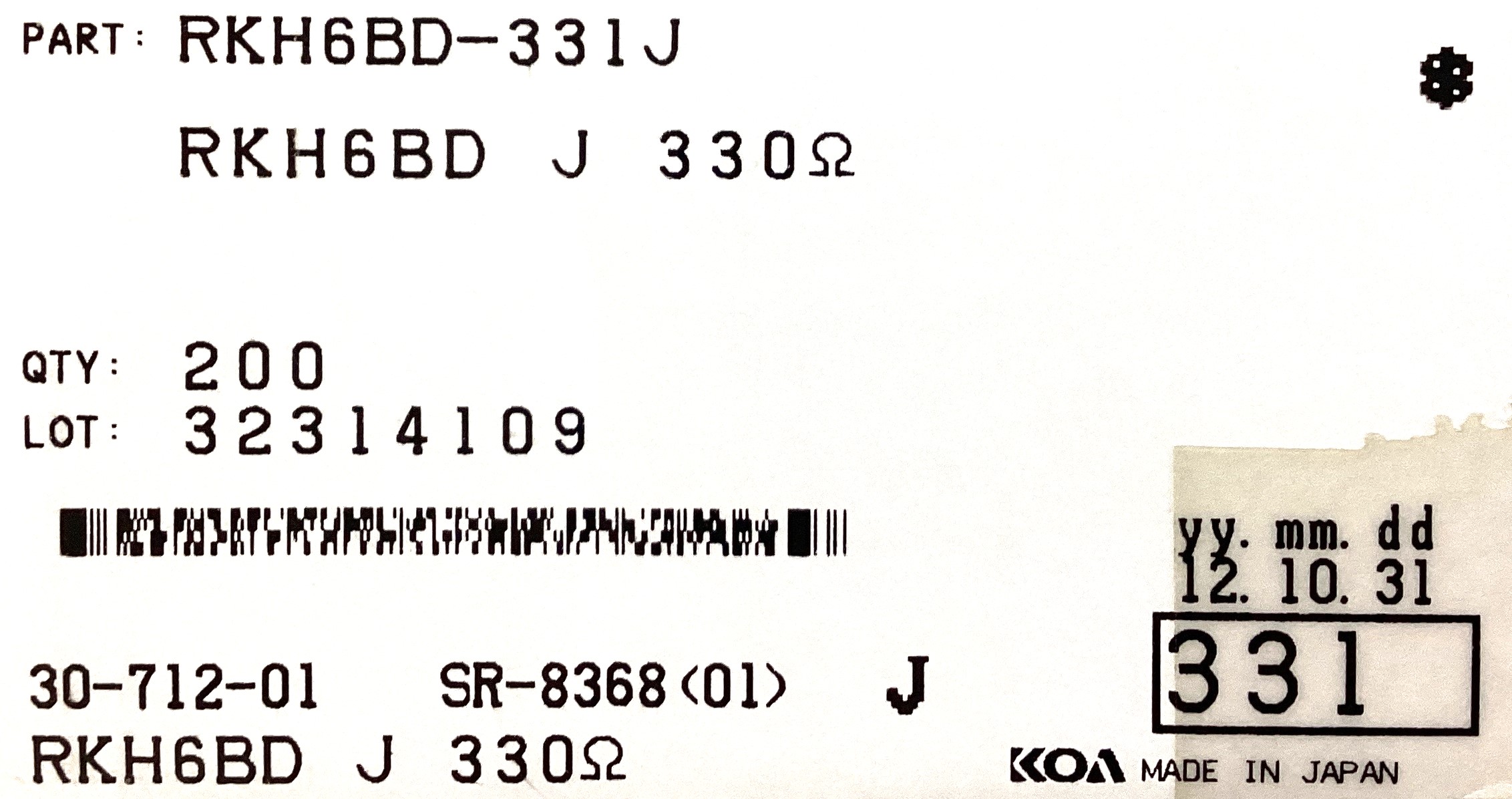 RKH6BD331J