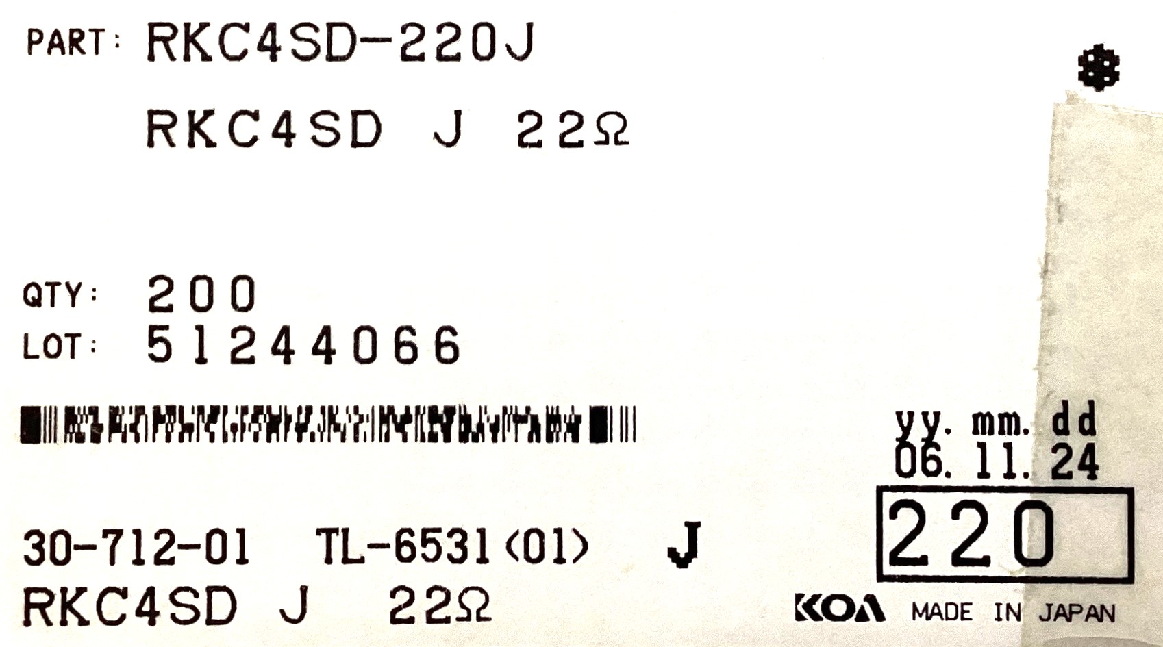 RKC4SD 220J