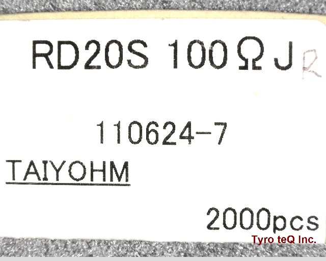 RD20S 100 OHM J