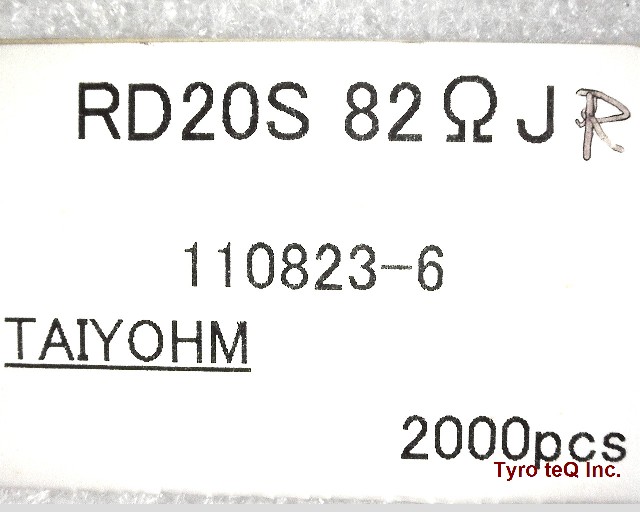 RD20S 82 OHM J