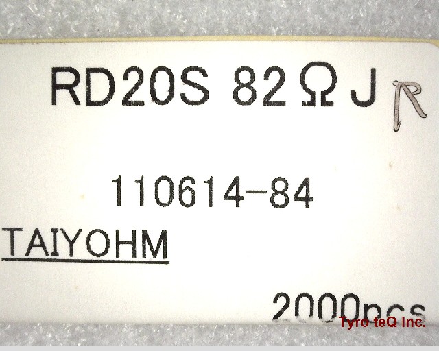 RD20S 82 OHM J