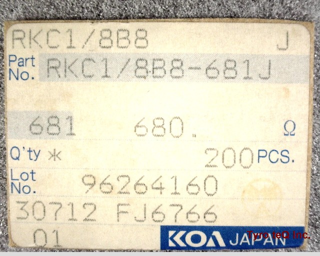 RKC1/8B8 681J