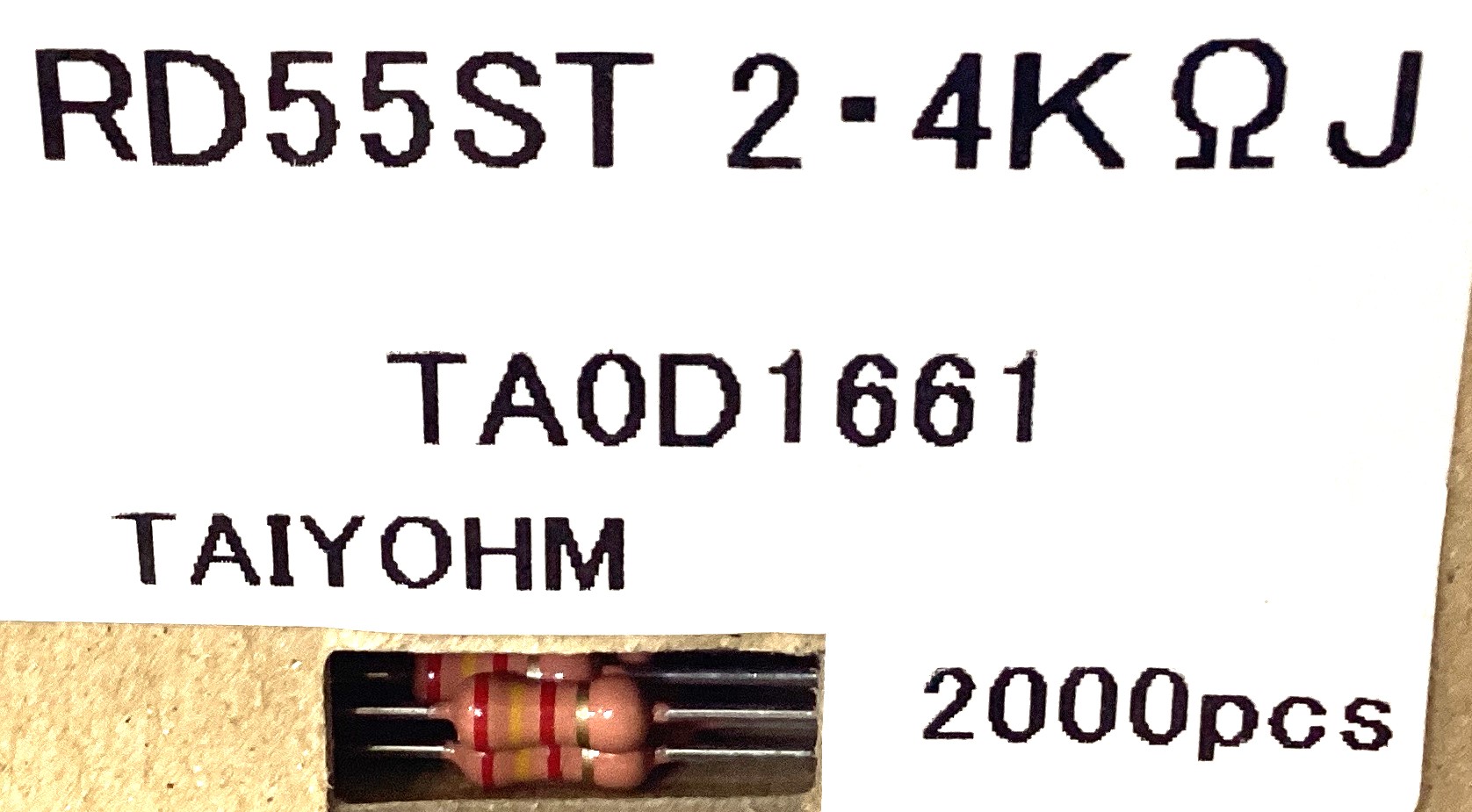 RD55ST 2.4K OHM J