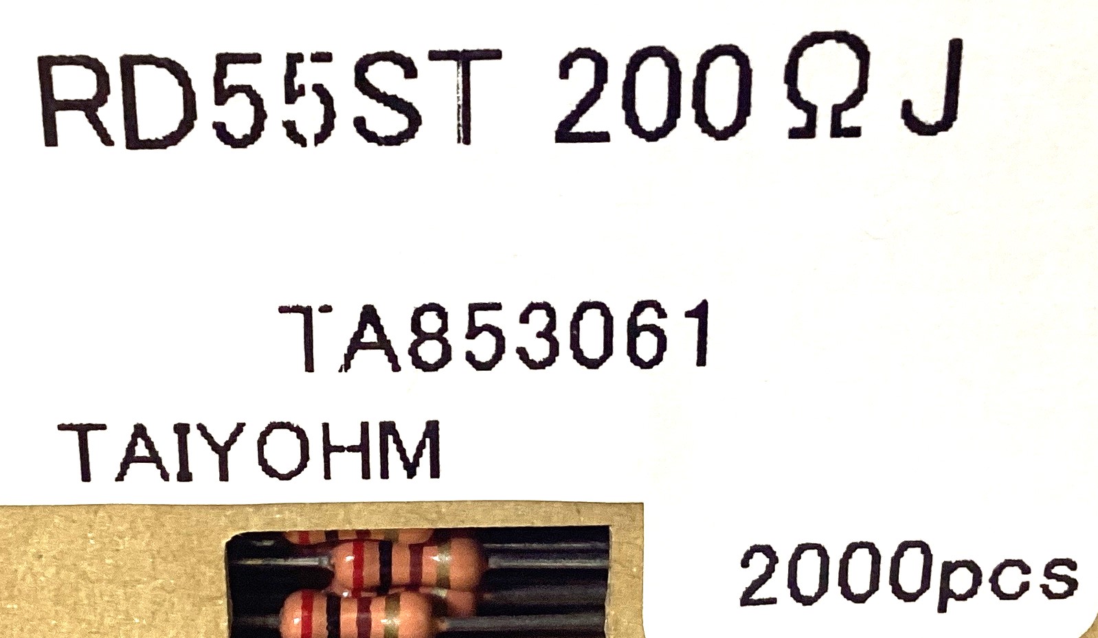 RD55ST 200 OHM J