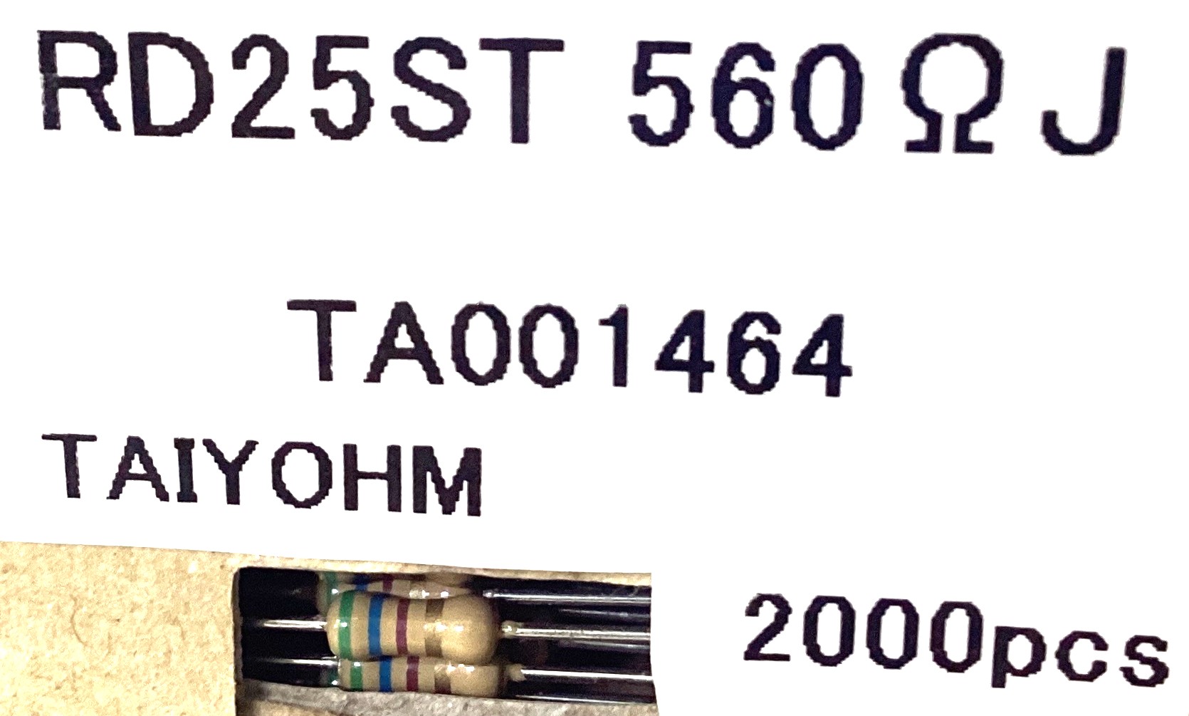RD25ST 560 OHM J