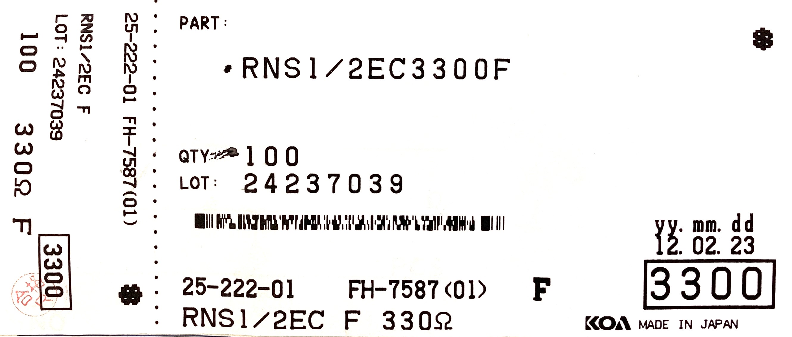 RNS1/2EC3300F