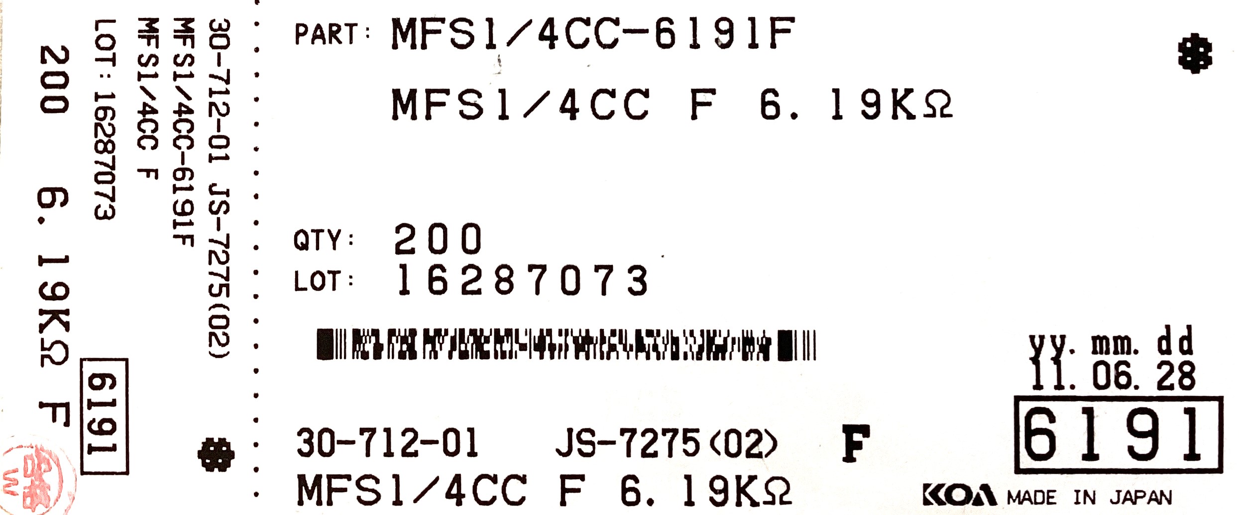 MFS1/4CC6191F