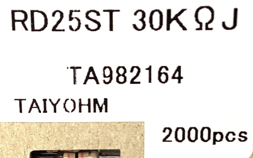 RD25ST 30K OHM J